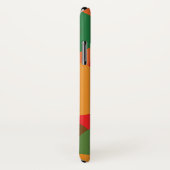 モダン抽象芸術カラフルレトロパターン Case-Mate iPhoneケース (裏面/右)