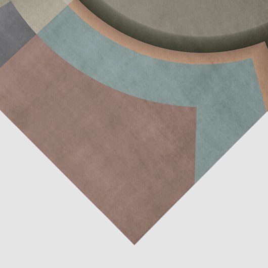 モダン抽象芸術カラー調和フラクタルアートグラフィック 薄葉紙 (詳細)