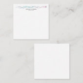 モダン抽象芸術カーモダンブスタイルトレンディー ノートカード (正面/裏面)