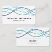 モダン抽象芸術カーモダンブスタイルトレンディー 名刺 (正面/裏面)
