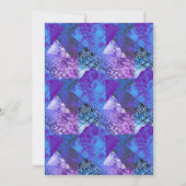 モダン抽象芸術ググランジリティ 招待状 (裏面)