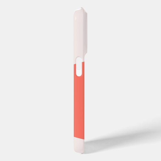 モダン抽象芸術サークル赤イエローピンクミニマリスト Case-Mate iPhoneケース (裏面 / 右)