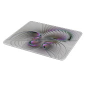 モダン抽象芸術シャイファンタジー姿フラクタル カッティングボード (角)