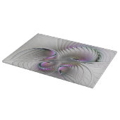 モダン抽象芸術シャイファンタジー姿フラクタル カッティングボード (角)