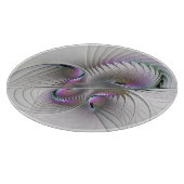 モダン抽象芸術シャイファンタジー姿フラクタル カッティングボード (角)