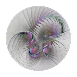 モダン抽象芸術シャイファンタジー姿フラクタル カッティングボード