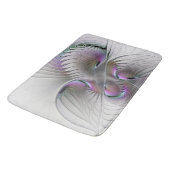 モダン抽象芸術シャイファンタジー姿フラクタル バスマット (アングル)