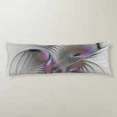 モダン抽象芸術シャイファンタジー姿フラクタル ボディピロー (裏面)