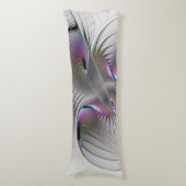 モダン抽象芸術シャイファンタジー姿フラクタル ボディピロー (正面縦)