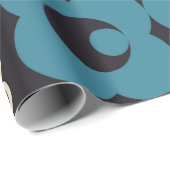 モダン抽象芸術ジオメトリ背景 ラッピングペーパー (ロールコーナー)