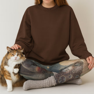 モダン抽象芸術ダーク銀河系ウォーターカラーアート レギンス