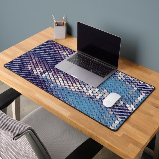 モダン抽象芸術デジタルパターンデザイン1231 デスクマット (オフィス2)