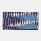 モダン抽象芸術デジタルパターンデザイン1231 デスクマット (正面)