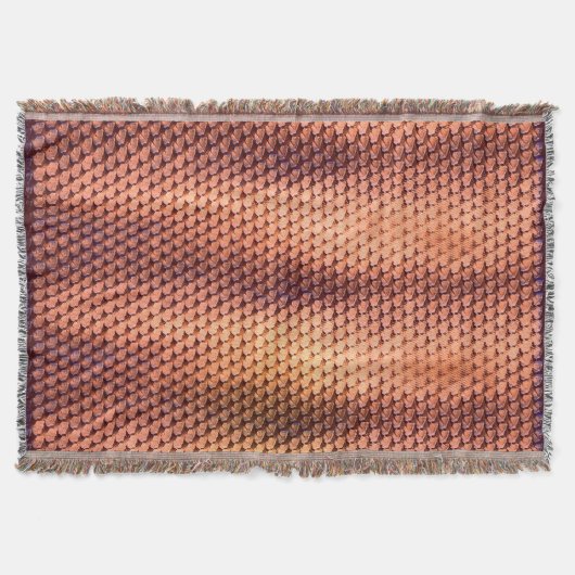 モダン抽象芸術デジタルパターンデザイン1232 スローブランケット (正面)