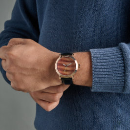 モダン抽象芸術デジタルパターンデザイン1232 腕時計