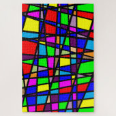 モダン抽象芸術パズル ジグソーパズル (縦)