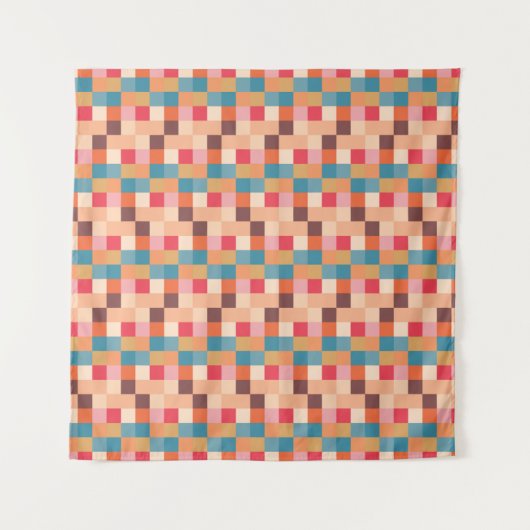 モダン抽象芸術パターンデザイン タペストリー (正面)