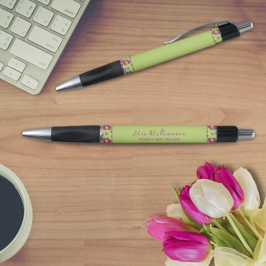 モダン抽象芸術パターン先生のペン ボールペン