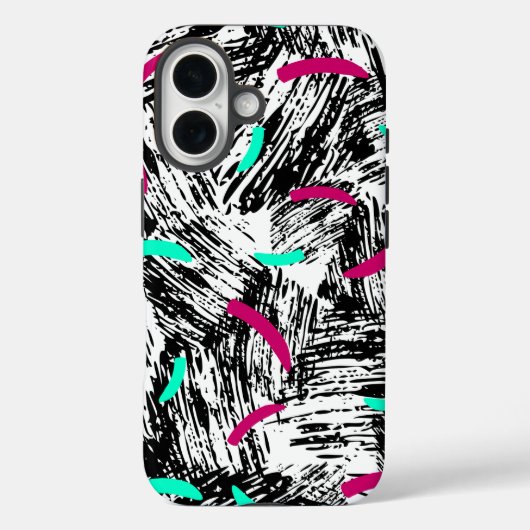 モダン抽象芸術パターン Case-Mate iPhoneケース (裏面)