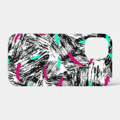 モダン抽象芸術パターン Case-Mate iPhoneケース (裏面 (横))