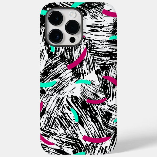モダン抽象芸術パターン Case-Mate iPhoneケース (裏面)