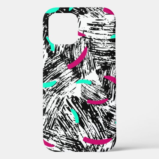 モダン抽象芸術パターン Case-Mate iPhoneケース (裏面)