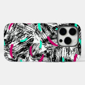モダン抽象芸術パターン Case-Mate iPhoneケース (裏面 (横))