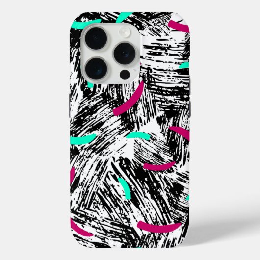 モダン抽象芸術パターン Case-Mate iPhoneケース (裏面)