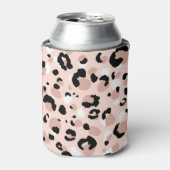 モダン抽象芸術ヒョウアニマルプリント 缶クーラー (缶正面)