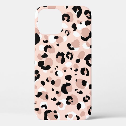 モダン抽象芸術ヒョウアニマルプリント Case-Mate iPhoneケース (裏面)