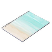 モダン抽象芸術ビーチ ノートブック (左側)