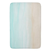 モダン抽象芸術ビーチ バスマット (正面縦)