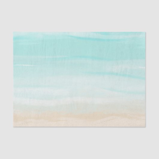 モダン抽象芸術ビーチ 薄葉紙 (正面)
