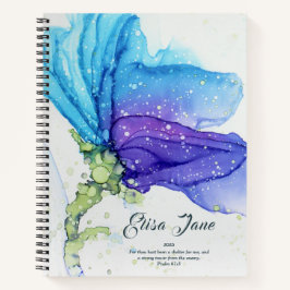 モダン抽象芸術フローラ ノートブック