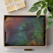 モダン抽象芸術ブラックレインボーティッシュペーパー 薄葉紙 (ギフト)