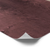 モダン抽象芸術ブラック&金ゴールドウォールアートポスター ポスター (角)