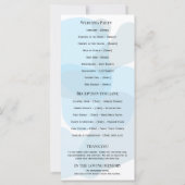 モダン抽象芸術ブルーミニマル芸術的リス結婚ト (裏面)