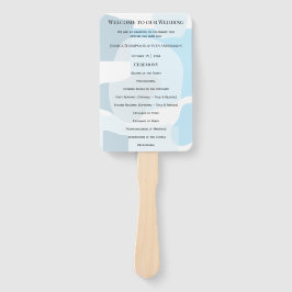 モダン抽象芸術ブルーミニマル芸術的リス結婚ト ハンドファン