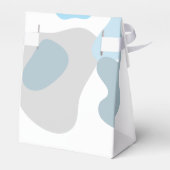 モダン抽象芸術ブルーミニマル芸術的リス結婚ト フェイバーボックス (裏面サイド)