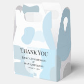 モダン抽象芸術ブルーミニマル芸術的リス結婚ト フェイバーボックス (オープン)