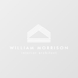 モダン抽象芸術ホームのロゴ ウィンドウサイン