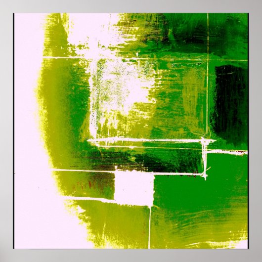 モダン抽象芸術ポスタオリジナルモダンアートプリント ポスター (正面)