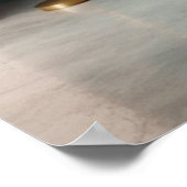 モダン抽象芸術ポスター | 幾何パステルミニマリ ポスター (角)