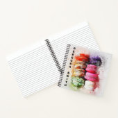 モダン抽象芸術マカラフルカロン名手帳 ノートブック (内部)