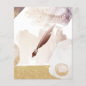 モダン抽象芸術モバイル公証人およびローン署名 チラシ (裏面)