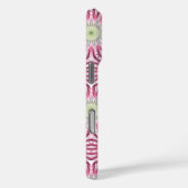 モダン抽象芸術ユニークセージとピンクのケースメイト Case-Mate iPhoneケース (裏面 / 右)