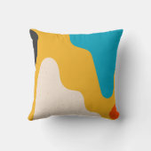 モダン抽象芸術図形 クッション (裏面)