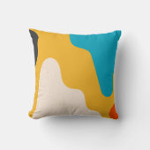 モダン抽象芸術図形 クッション (正面)