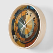 モダン抽象芸術壁 壁時計 (傾斜)