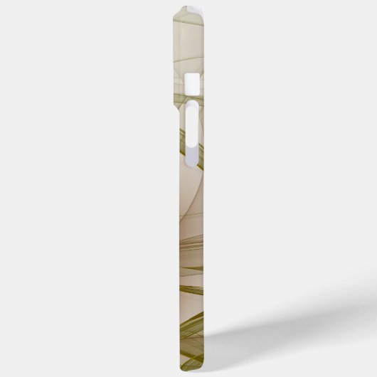 モダン抽象芸術大切メタルカラーのフラクタル Case-Mate iPhoneケース (裏面 / 左)